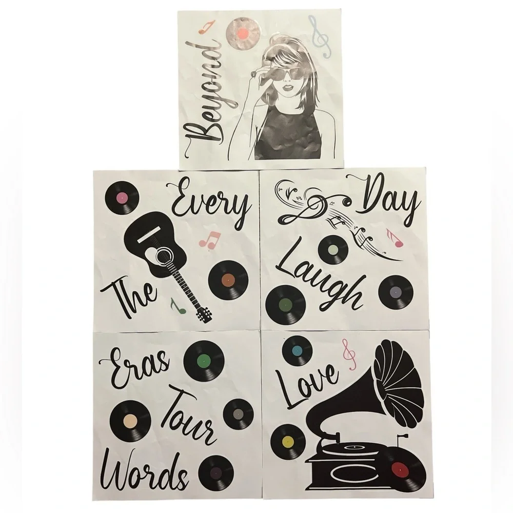 TAYLOR SWIFT Swiftie Vinyl Wall Decal Love Music Albums Home Decor Bedroom Art